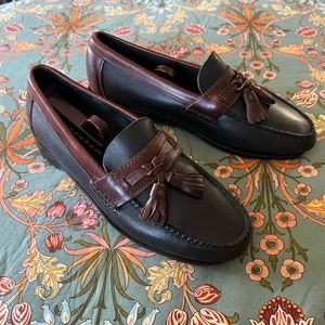 Leather loafers